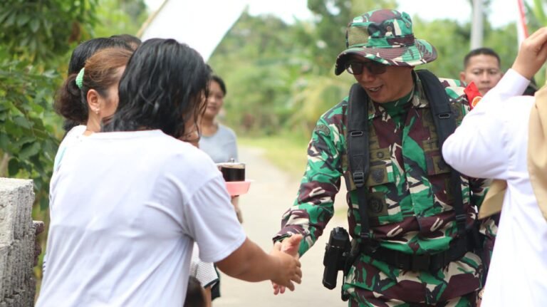 Terima Kasih Pak TNI, Desa Kami Kini Punya Jembatan Penghubung,” Ucap Warga kepada Dandim Banyuwangi