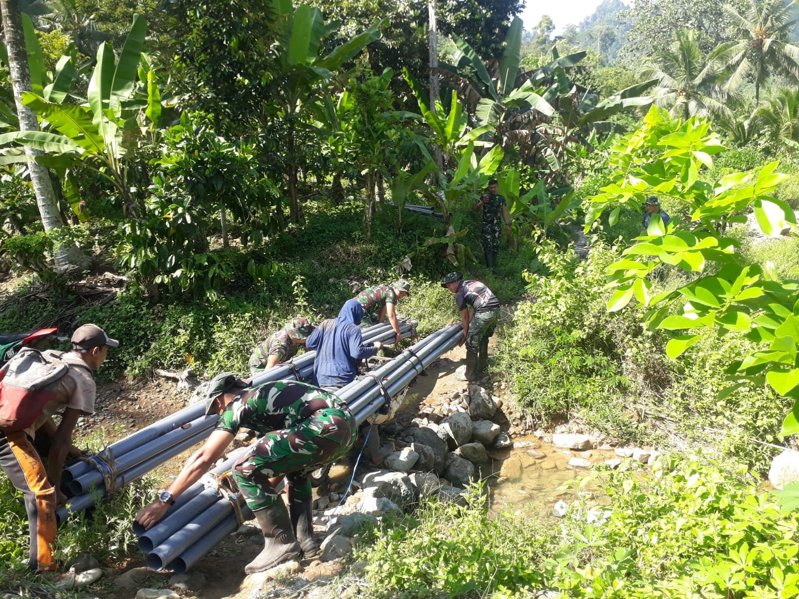 Momen krusial dalam program TNI Manunggal Membangun Desa (TMMD) ke-126 Kodim 0818/Malang-Batu telah tiba