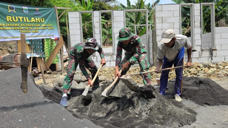 Kegiatan TNI Manunggal Membangun Desa (TMMD) ke-126 Kodim 0818/Malang-Batu terus menunjukkan komitmennya dalam meningkatkan kesejahteraan masyarakat pedesaan.