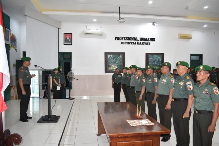 Serah Terima Jabatan Danramil Kodim 0825: Dandim Banyuwangi Segarkan Struktur Komando Teritorial