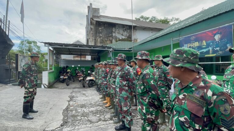 Personel Kodim 0821/Lumajang Gelar Apel Siaga Bencana, Percepatan Pembersihan Pasca Lahar Dingin Semeru