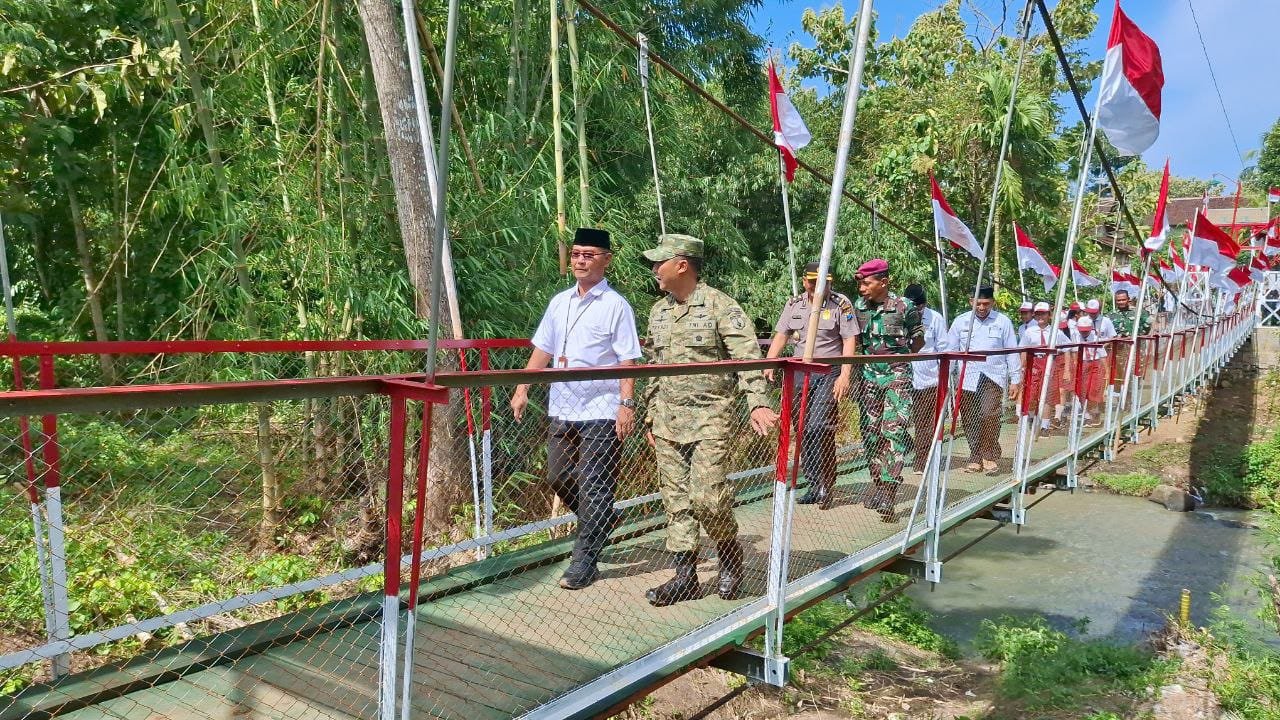 Negara Hadir untuk Rakyat : Presiden RI Resmikan Jembatan sebanyak 218 secara serentak
